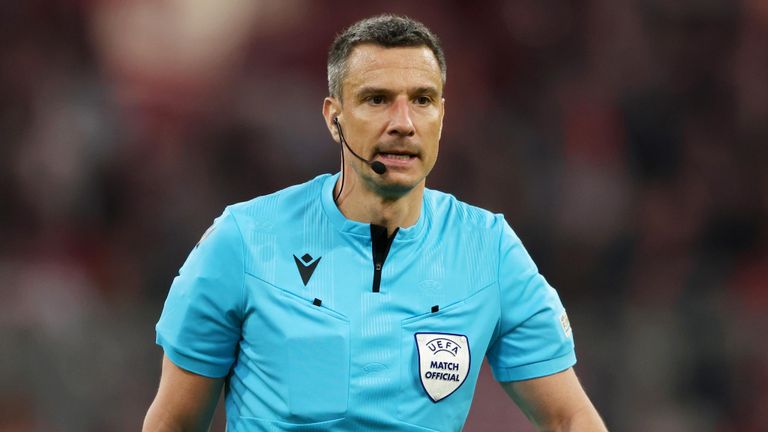 فينتشيتش حكمًا لقمة ريال مدريد وبايرن ميونخ